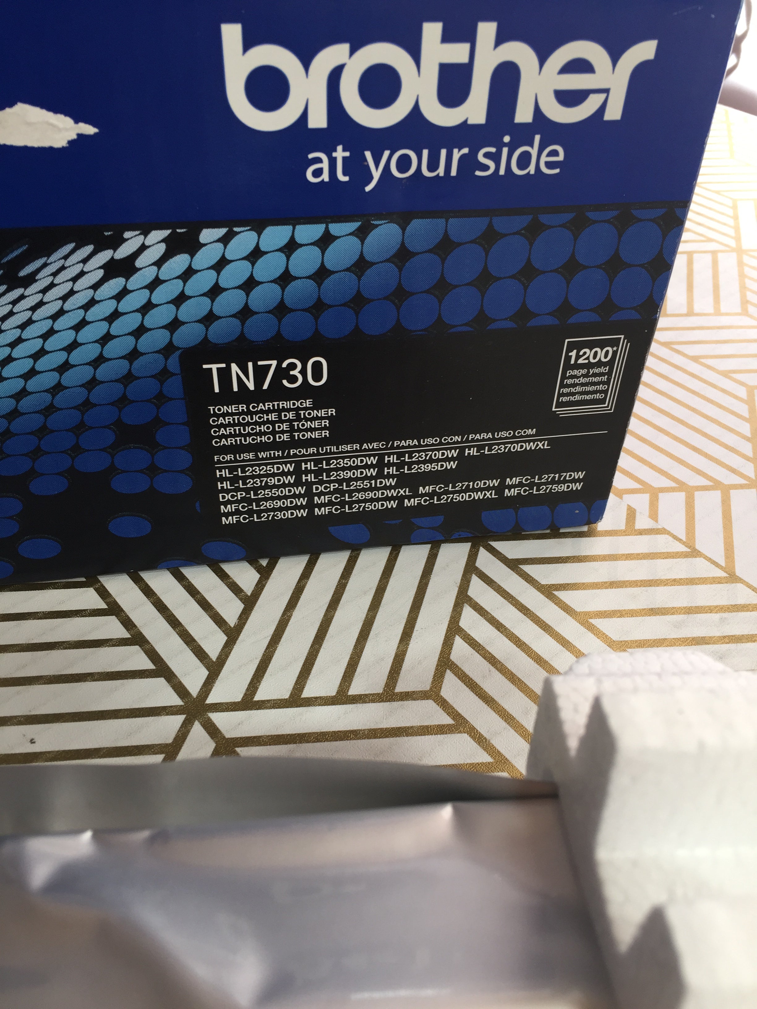 Brother Genuine Standard Yield Toner Cartridge, TN730 *SEALED* (8051232571630)